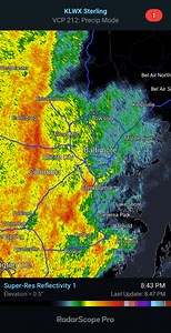 6.9K views · 17 reactions | Radar Update! Heavy showers and embedded thunderstorms pushing in. Downpours and winds gusting to 45-50 mph will be likely in the heaviest cells. Secure all loose outdoor items! WBFF FOX 45 | Meteorologist Gerard Jebaily | Facebook