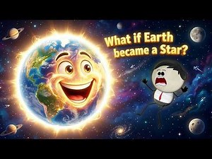 What if Earth became a Star? + more videos | #aumsum #kids #space
