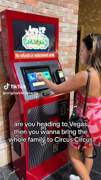 If youre traveling to Las Vegas and love Spongebob square pants then you need to visit Circus Circus for the all new Spongebob interative ride!! #lasvegas #fyp #foryou #spongebob #themepark #spongebobride #vegas #circuscircus