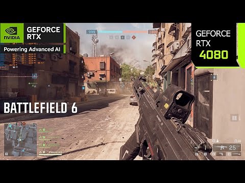 Battlefield 6 | RTX 4080 4K, 1440p DLSS 4 Frame Generation | i7 14700F | PC Performance