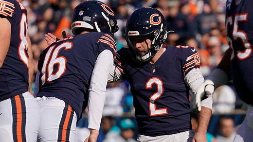 Cairo Santos' 32-yard FG opens scoring in Dolphins-Bears