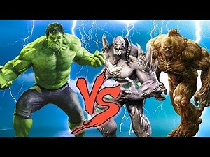 THE HULK vs ABOMINATION & DOOMSDAY - EPIC BATTLE