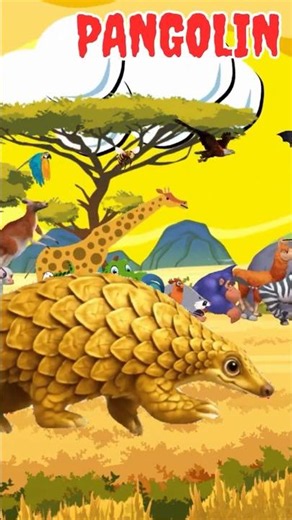 Colorful Savanna Animals Song 🌈 Grr, Run, Call & Roll 🦡🦔 Learn Animal Sounds & Colors for Toddlers 🎵