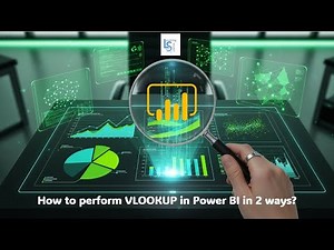 Excel-like VLOOKUP function in Power BI | How to perform VLOOKUP in Power BI (2 ways)?