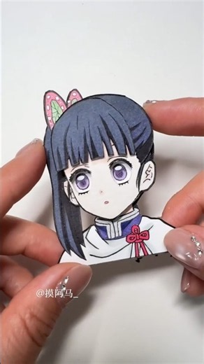 ✨ Cute Anime Paper Art DIY 🎀 | Amazing Drawing & Craft #AnimeArt #PaperArt