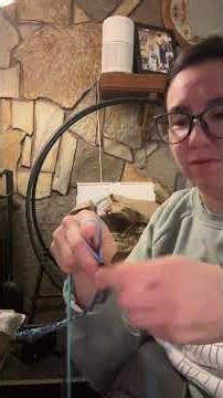 How I Make Yarn Ties for Fur Hats | Easy 4-Strand Interweaving Method #sewyupik