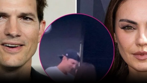 Ashton Kutcher and Mila Kunis Pack on the PDA in Rare Outing at Backstreet Boys Concert.