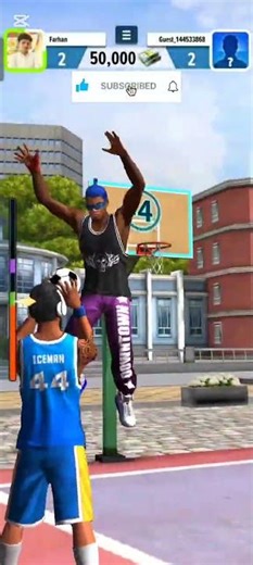 Basketball star attacking and defender mode part 1