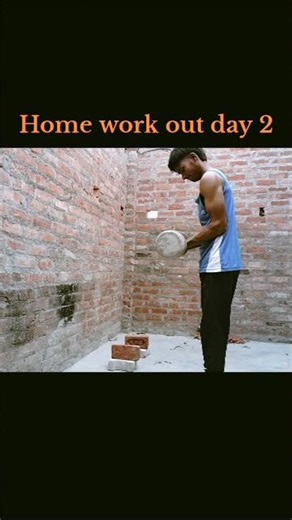 home work out day 2 #workoutchalleng #motivation #gym #sports