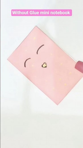 Mini Notebook without Glue #easy #mini #shorts