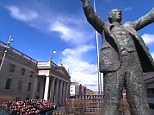 Ireland's armed forces march through Dublin marking Easter Rising