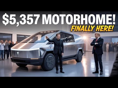 Elon Musk’s $5,357 Tesla Motorhome Prototype Is Finally Here — And It’s Absolutely Mind-Blowing!