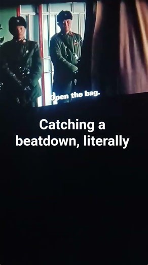 Catching a beat down literally #clips