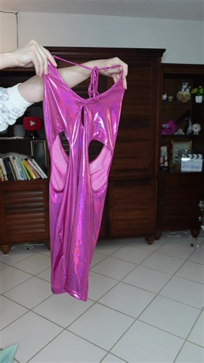 Wasn’t sure about this pink metallic mini… and I’m still on the fence ✨💗 What do you think—hit or miss?