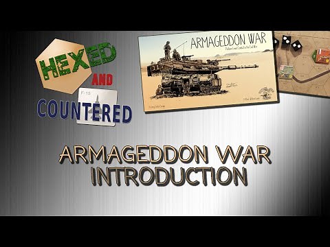 Armageddon War (Flying Pig Games) - Introduction & Scenario 2 Playthrough