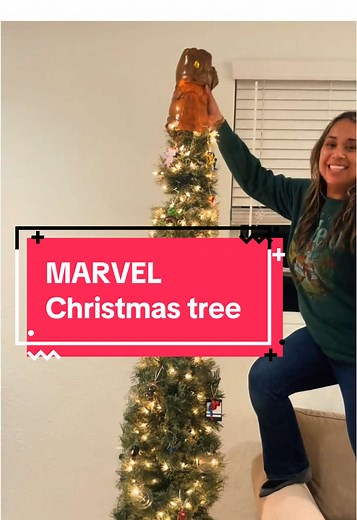 Have a very Marvel Christmas!!! #marvel #marvelchristmas #Thanos #Ironman #guardiansofthegalaxy @Marvel Entertainment @Marvel Studios