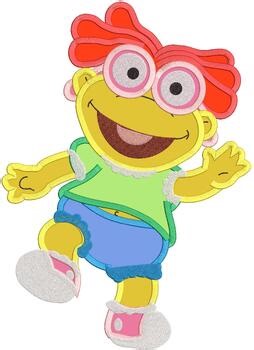 Skeeter Muppet Babies Applique Design 02 - Instant Download