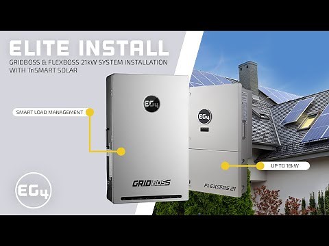 EG4 Elite Install: GridBOSS & FlexBOSS 21kW System Installation with TriSMART Solar