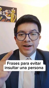 Frases para evitar insultar a una persona y exigir respeto #oratoria #liderazgo #hablarenpublico | Carlos Obando C