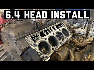HOW TO REPLACE HEAD GASKETS ON 6.4 POWERSTROKE (Part 2: Install)