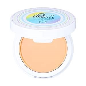J.Cat Beauty Aquasurance Compact Foundation, Water-Infused Full Coverage Powder Foundation, Helps Minimize Pores for Natural Flawless Complexion, Porcelain