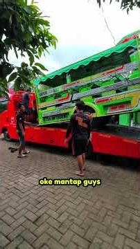 berangkat tujuan kelaten guyss gandengan mesin truk #keretawisata