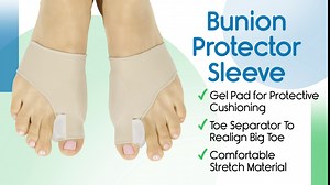 ViveSole Bunion Corrector for Women and Relief Kit (11 Pcs)-Protector Sleeve for Hammer Toe & Foot Pain-Orthopedic Spacer Brace Guard-Hallux Valgus Splint, Big Joint Straightener & Separator Treatment