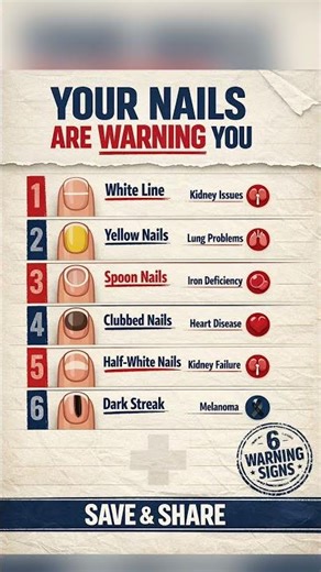 Your Nails Are Warning You — 6 Signs of Serious Disease Most People Ignore