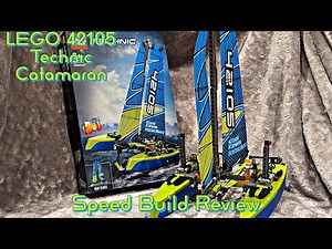 LEGO 42105 Technic Catamaran - LEGO Speed Build Review