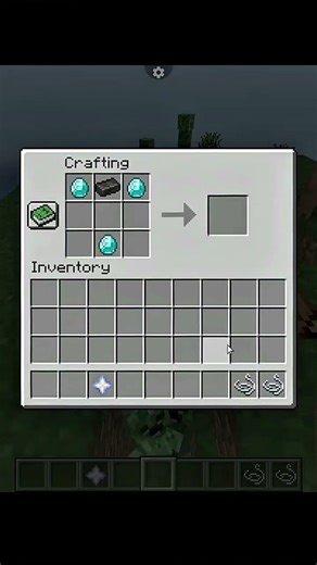 crafting coustom bow #minecraft #shorts