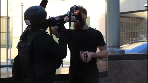 This all started after a protester confronted me about protest footage that aired on Jimmy Kimmel. He claimed it came from Frontlines and that I was the one who filmed it. (He was correct) Afterward, I was repeatedly confronted and surrounded throughout the protest, yet I stayed nothing but respectful, even as some called for me to get “kirk’d”.Then came the targeted arrest that, unfortunately, led me straight into the unwell activist, Christopher Almaraz, whom you see in this video.In all my ye