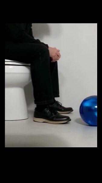 Blue Ball birth - first Journey #shorts #satisfying