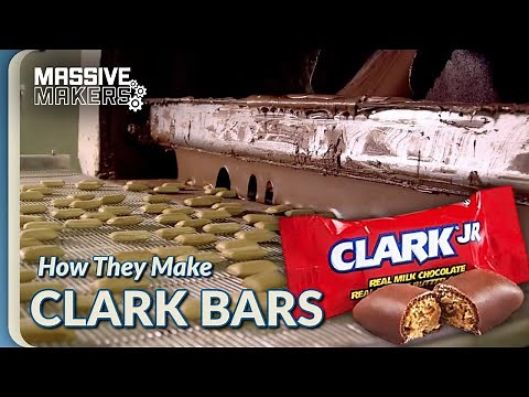 Making NECCO Candy’s Iconic Clark Bar | Food Factory