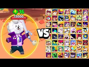 Boss Bibi VS All Brawlers | Brawl Stars Boss Fight