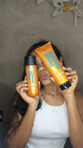 Krishna ✨ on Instagram: "#AD Constant hair colour and heat tools damage my hair soo bad but my hair stylist recommend me this Matrix mega smooth sulphate free range ...and I love this 🫶❤️ Available at matrix salon and online For you, sulphate free, shampoo, matrix, healthy hair, explore, colored hair, fyp #matrixindia_lnc #matrixindia #megasmoothsulfatefree #haircareroutine"