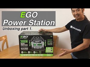 EGO Power Station Unboxing Part 1.