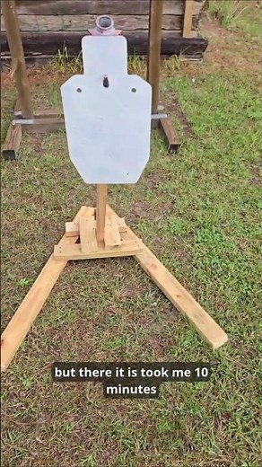 Easiest Steel Target Stand Ever