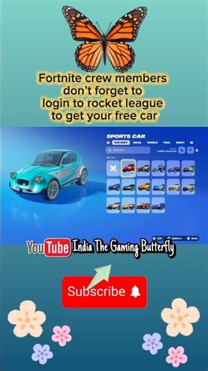 Fortnite Crew Member￼’s Get Your FREE Car