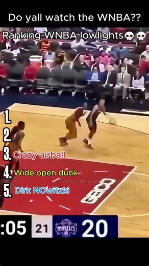 Ranking WNBA Lowlights 💀 #basketball