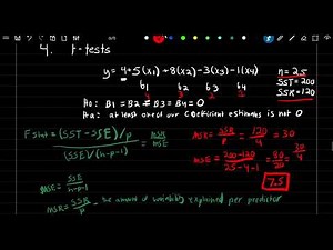 SRM: 3-2 | Multiple Linear Regression Statistical Tests