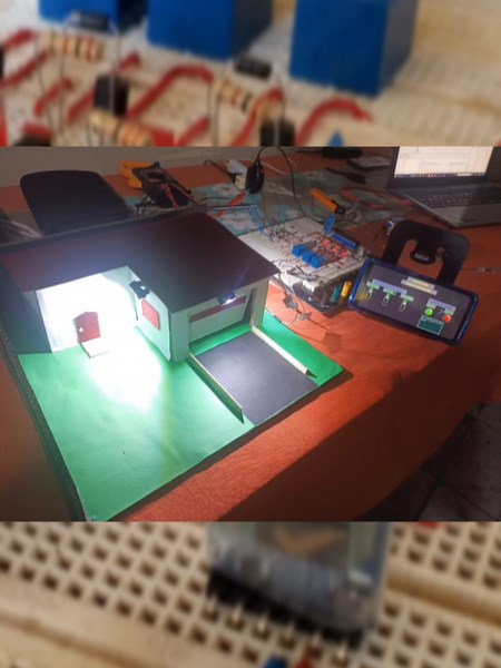 Circuito de Control Domótico con Arduino