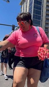 Neon dreams came alive at the Helldorado parade in Downtown Las Vegas! #TeamNeon brought the fun with our pink Flamingo flair, spreading the word about our upcoming Flamingo sign relighting. We are less than a week away from the beautiful Flamingo signs being relit. Will we see you at the ball on Sunday? | The Neon Museum