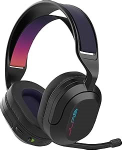 JLab Nightfall Wireless Gaming Headset, All-Night Comfort, 50mm Drivers and Sound Isolating Inner Shelf, Flip-to-Mute Rotating Mic, Dual Wireless Connections, Customization Options with The Lab App