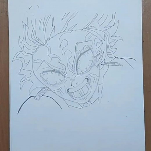 How To Draw Tanjiro (Never Give Up) | Step By Step | Demon Slayer #drawing #arttutorials #anime