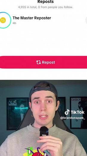 The Master Reposter: TikTok's Most Notorious Account