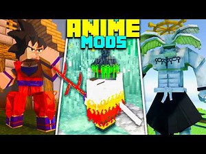 Best Anime Mods For Minecraft PE [1.21+] | Minecraft Anime Mod (2024)
