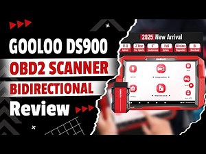 GOOLOO DS900 OBD2 Scanner Review 🚗 Full System Bidirectional