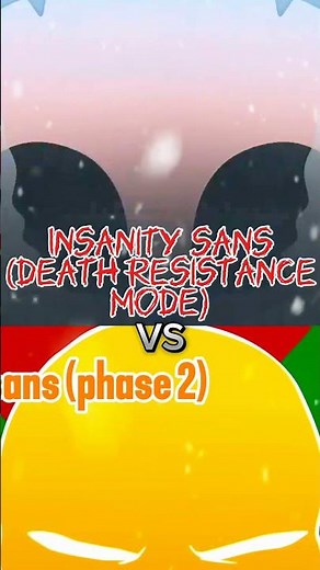 Insanity sans vs delta sans (all phases) (with proofs) #sansaus #vs ‪@revolveranimations‬