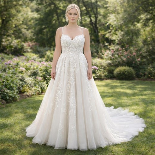 Plus Size Ivory Crepe Wedding Dress, Boho Sweetheart Bridal Gown, Custom Made - Etsy