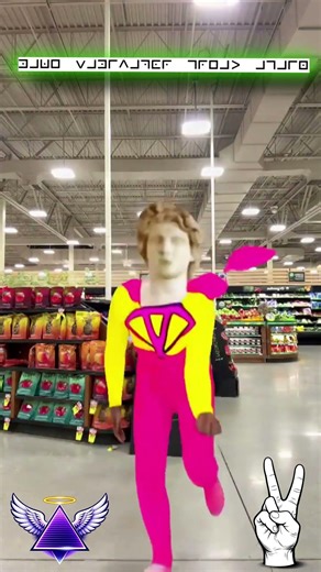 Babyboo dance trend supermarket #babyboo #dance #viggleai #oc #vaporwave #dancetrend #shorts